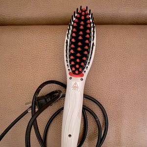 Curling iron brush